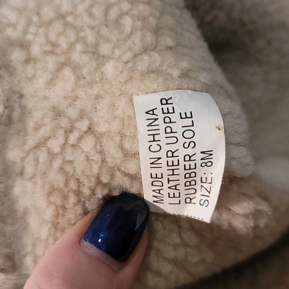 Michael Kors Leather Suede Boots Size 8 - Picture 5 of 6